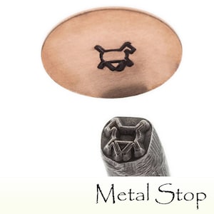 Southwest Horse Metal Jewelry Design Stamp for use with soft metals