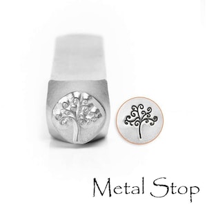 6mm Tree of Life Metal Design Stamp