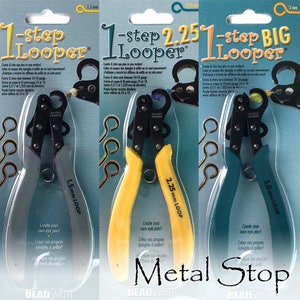 Beadsmith One Step Looper Jewelry Making Tool 1.5mm, 2.25mm, 3mm Essential  Jewelry Making Plier Easy & Fast Looping for Beginners 