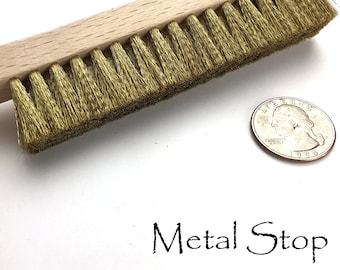 Brass Brush - Soft bristle brush - Excellent for clean up