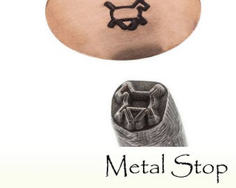 Southwest Horse Metal Jewelry Design Stamp for use with soft metals