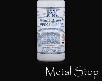 Jax Instant Brass and Copper Cleaner  - 16 ounce bottle