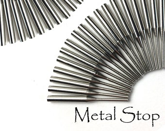 20 Steel Solder Pins approx. 24.5mm L. x 2mm wide tapers to 1mm for Ceramic Honeycomb Boards, soft brick, holds work for perfect soldering