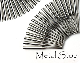 20 Steel Solder Pins approx. 24.5mm L. x 2mm wide tapers to 1mm for Ceramic Honeycomb Boards, soft brick, holds work for perfect soldering