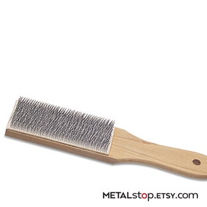 Metal File Cleaning Brush Tool for fine file cleaning and file restoration tool