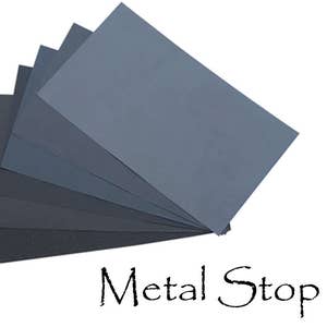 Soft grit sandpaper top