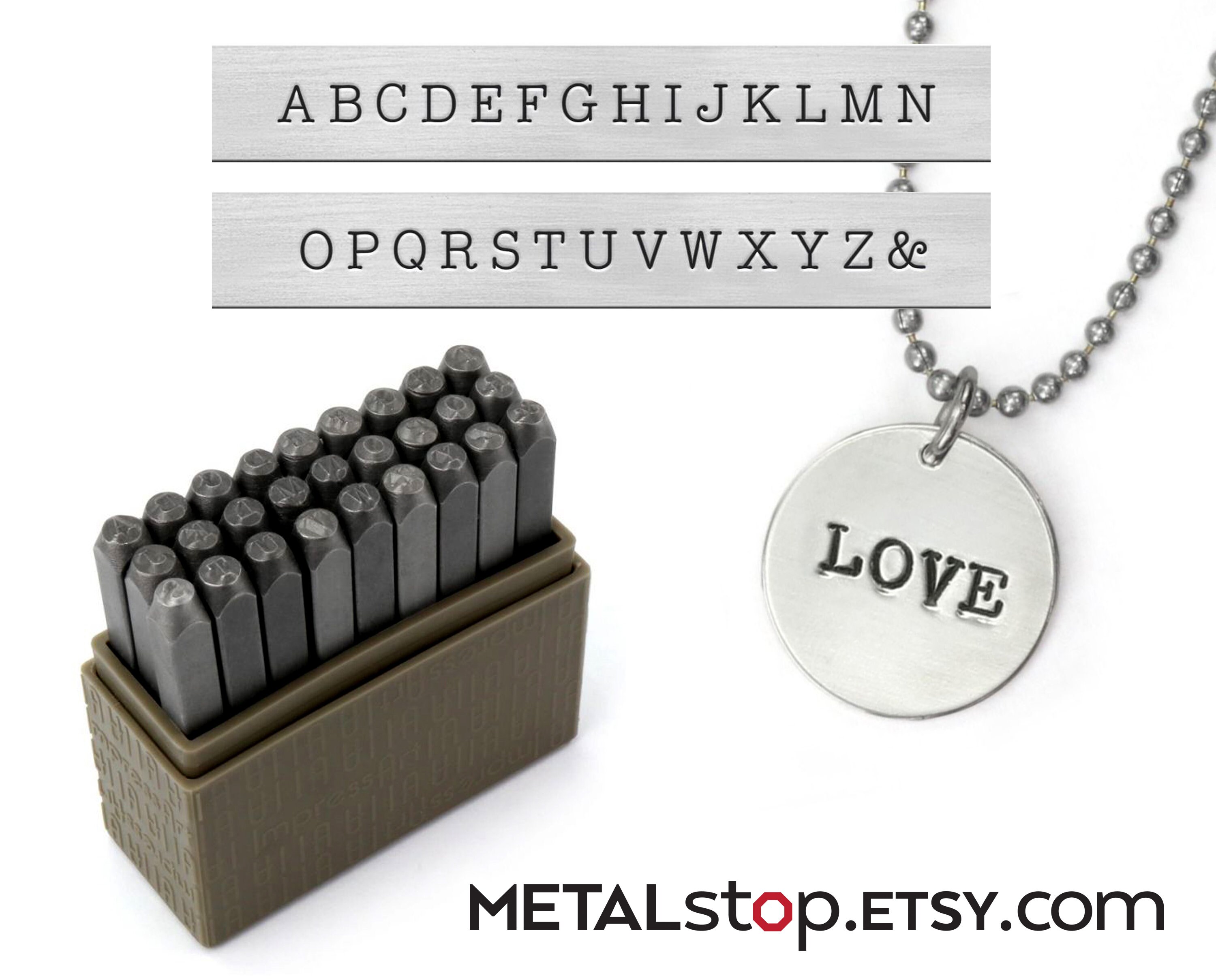 69-244-94 ImpressArt 3mm Basic Lowercase Typewriter Metal Letter