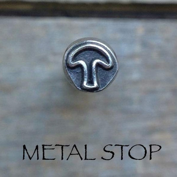 Mushroom - Metal Design Stamp grandes suministros de estampación