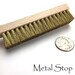 Brass Brush - Soft bristle brush - Excellent for clean up 