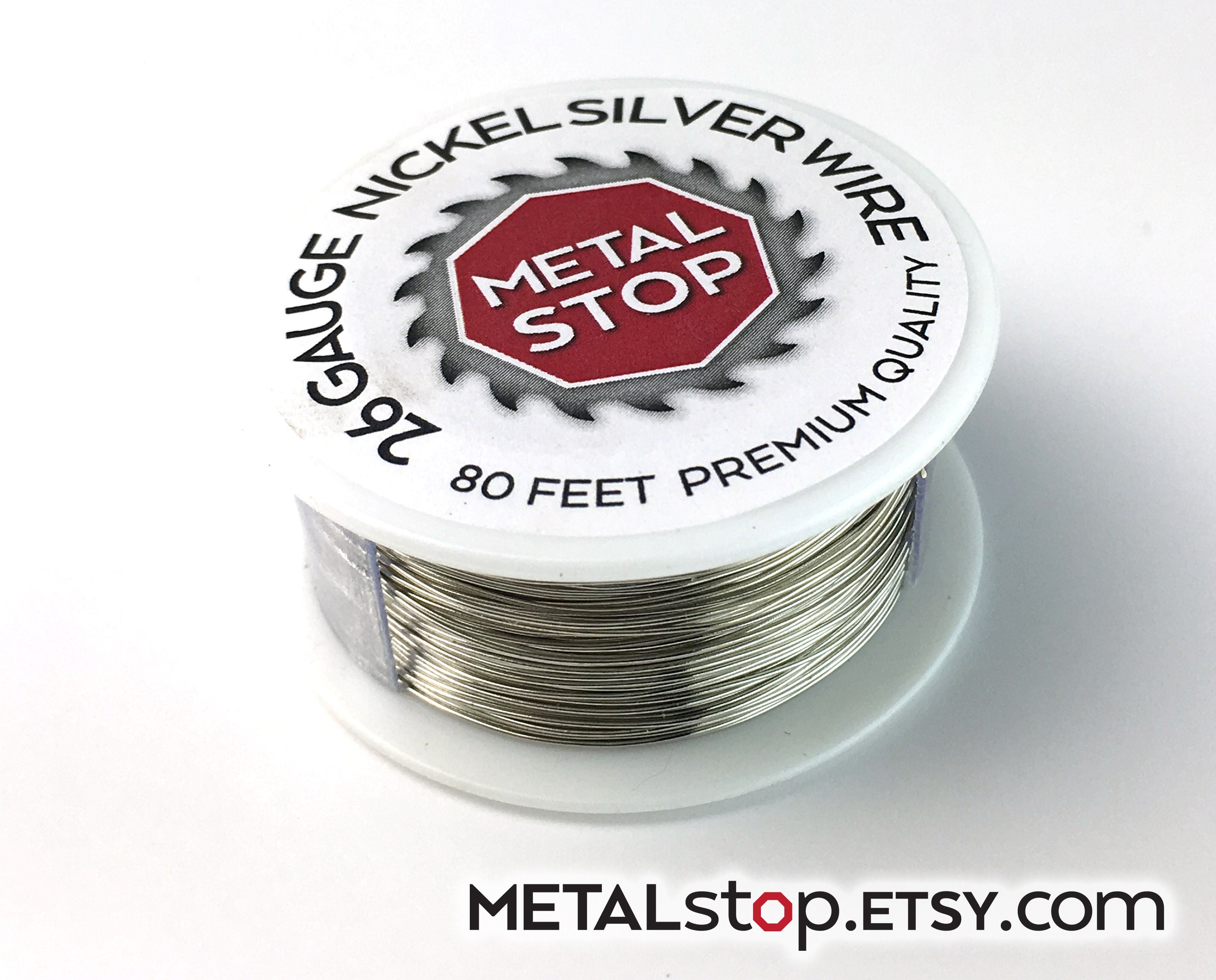 26 Gauge Nickel Silver Wire Spool of Alloy 752 Premium German