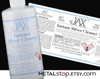 Jax Instant Silver Cleaner  - 16 oz. bottle - US 48 contiguous states shipping only