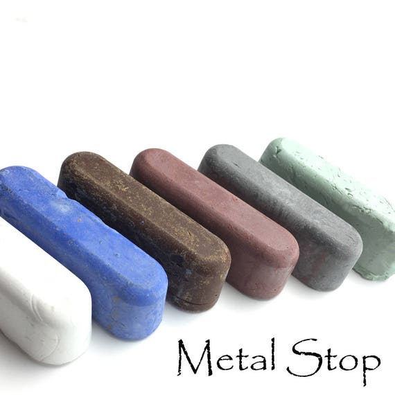 6 Piece BUFFING POLISHING COMPOUND Set by Enkay. Set of Six Etsy