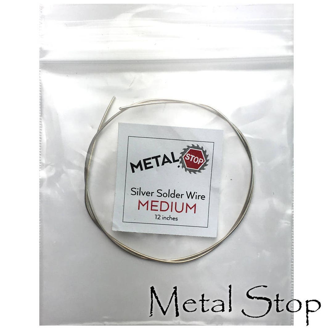 SOLDER WIRE Medium 70 Silver Wire Solder Great for All Your Soldering Needs  Cadmium Free 