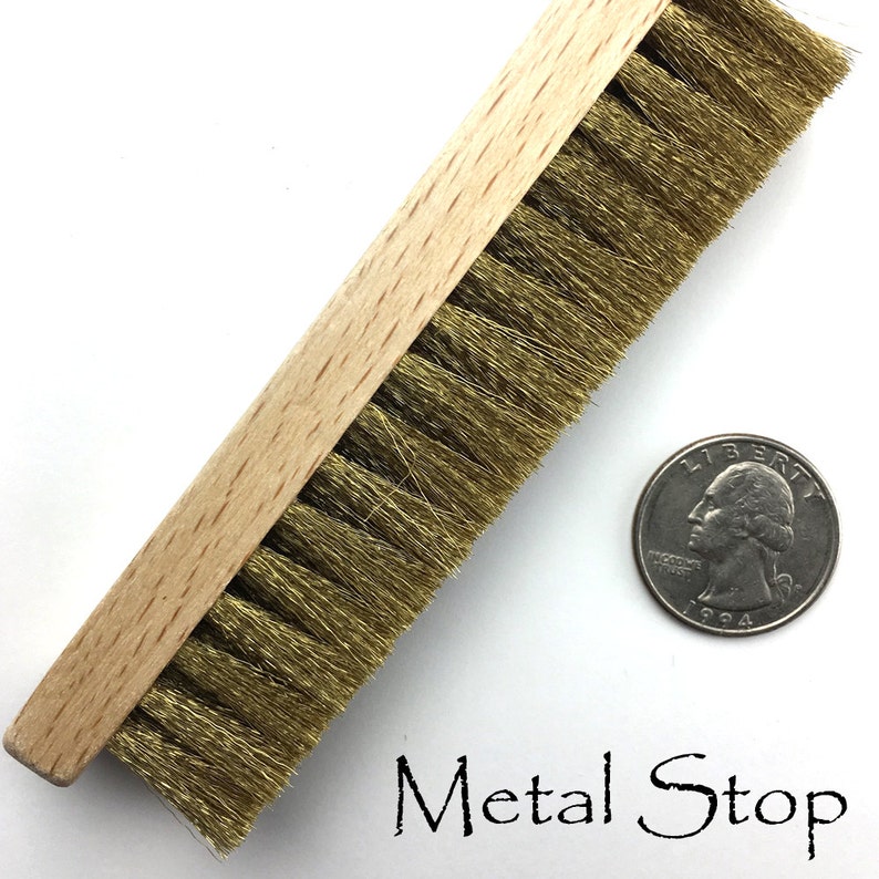 Brass Brush Soft bristle brush Excellent for clean up Etsy