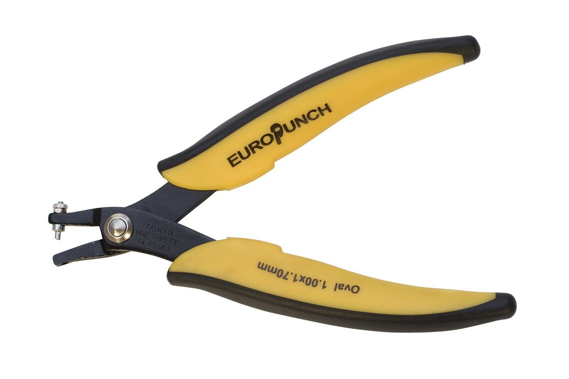 New Oval Hole Punch 1mm X 1.7mm Euro Tool Totally Fun Will Etsy