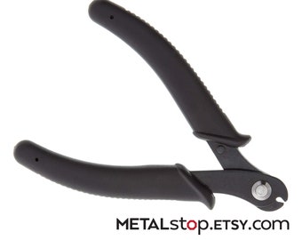 NEW LOWER PRICE! Memory Wire and Hard Wire Cutting Plier Tool for Jewelry Marking shear type cutter with return spring