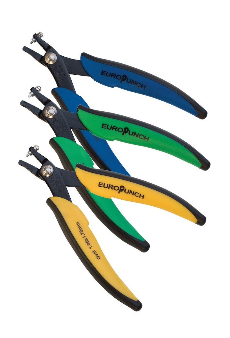 New Oval Hole Punch 1mm x 1.7mm Euro Tool Totally fun Will Etsy