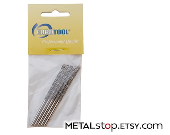 Diamond Coated Twist Drill bits set of 5
