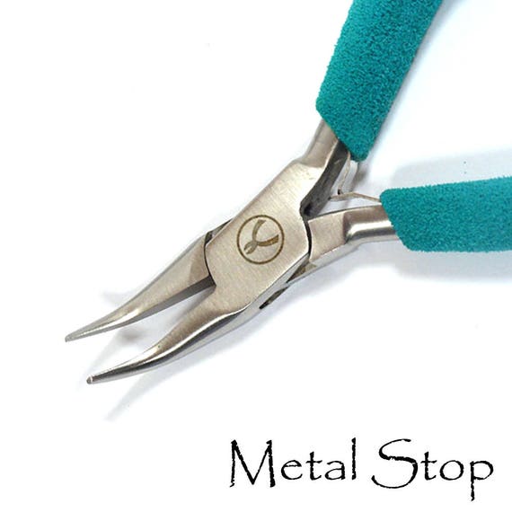 Wubbers Classic BENT CHAIN NOSE Pliers Comfortable Foam Grip