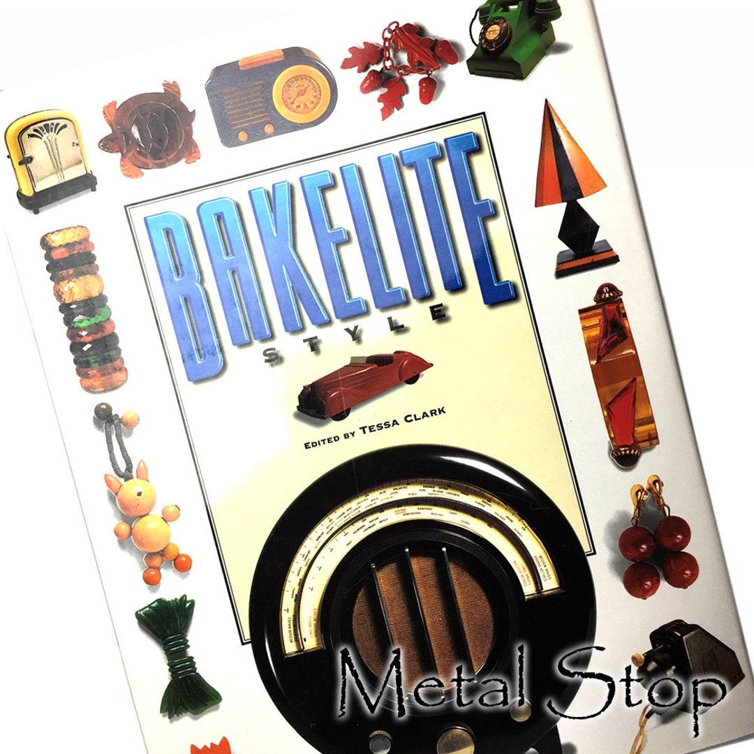 ベークライト Bakelite vintage 本 Bakelite Style - Large Hard Cover Coffee Table Book - Etsy