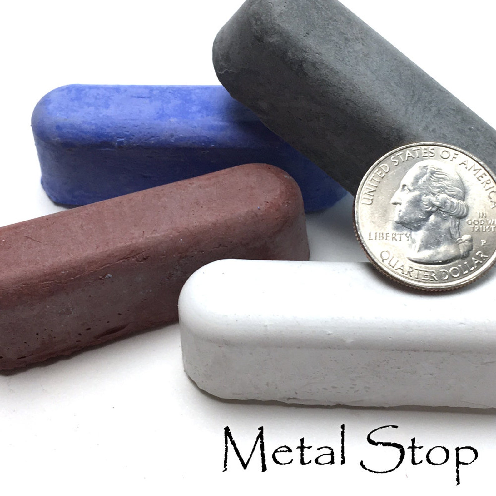 Metal Polishing Compound Set of 4 small 1 oz compound bars Etsy