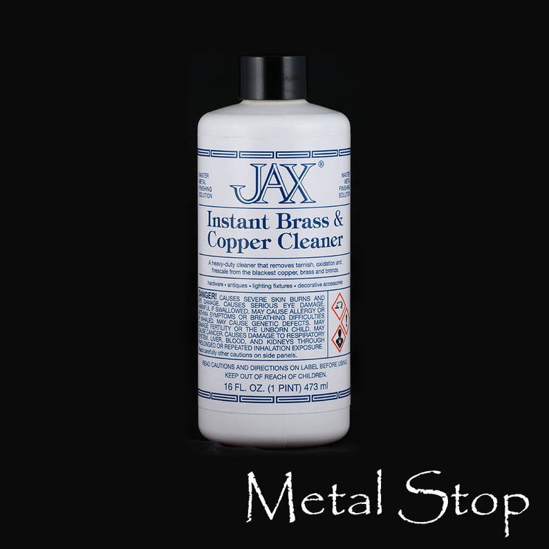 Jax Chemical's Instant Brass and Copper Cleaner 16 Etsy