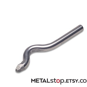 Bent shaft Tiny 2.5mm Copyright Symbol Metal Design Stamp copyright tool stamp for use in jewelry making and soft metals