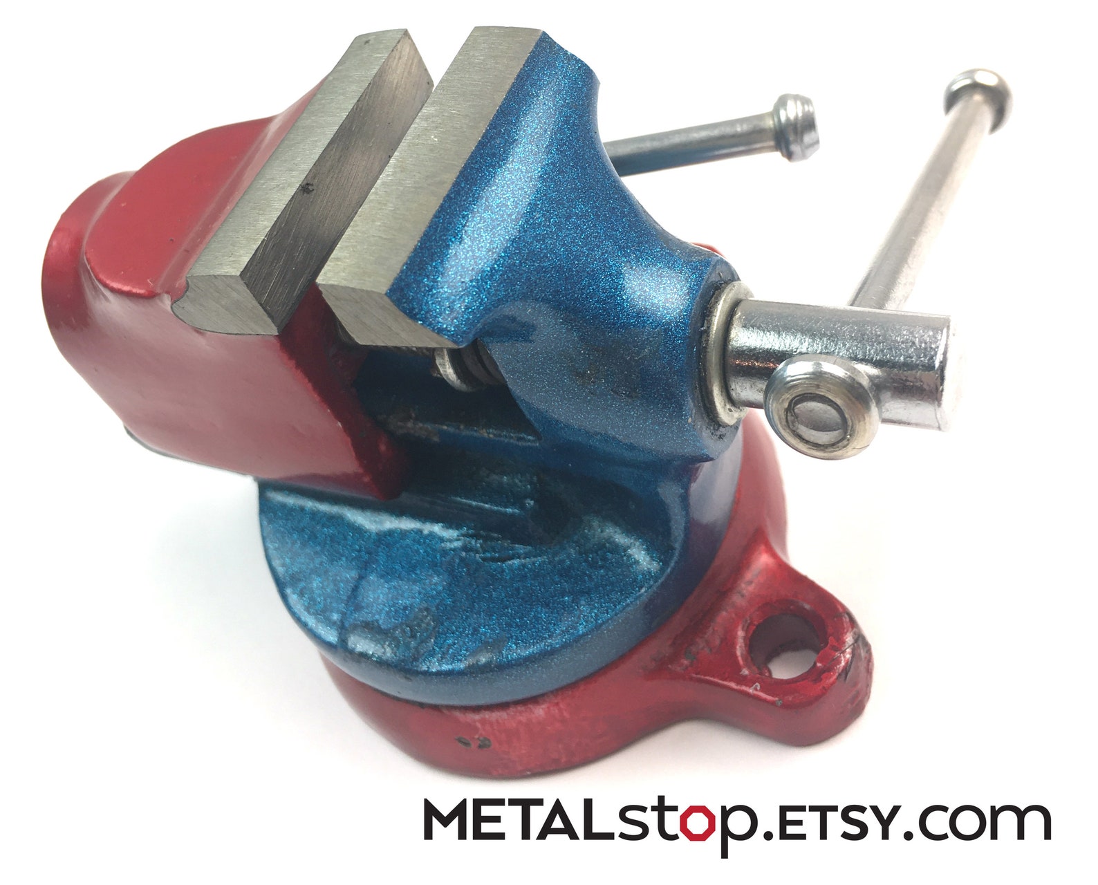 1.25 Inch Small Mounted Jewelers Bench Vise Hardened Steel Jaw Etsy