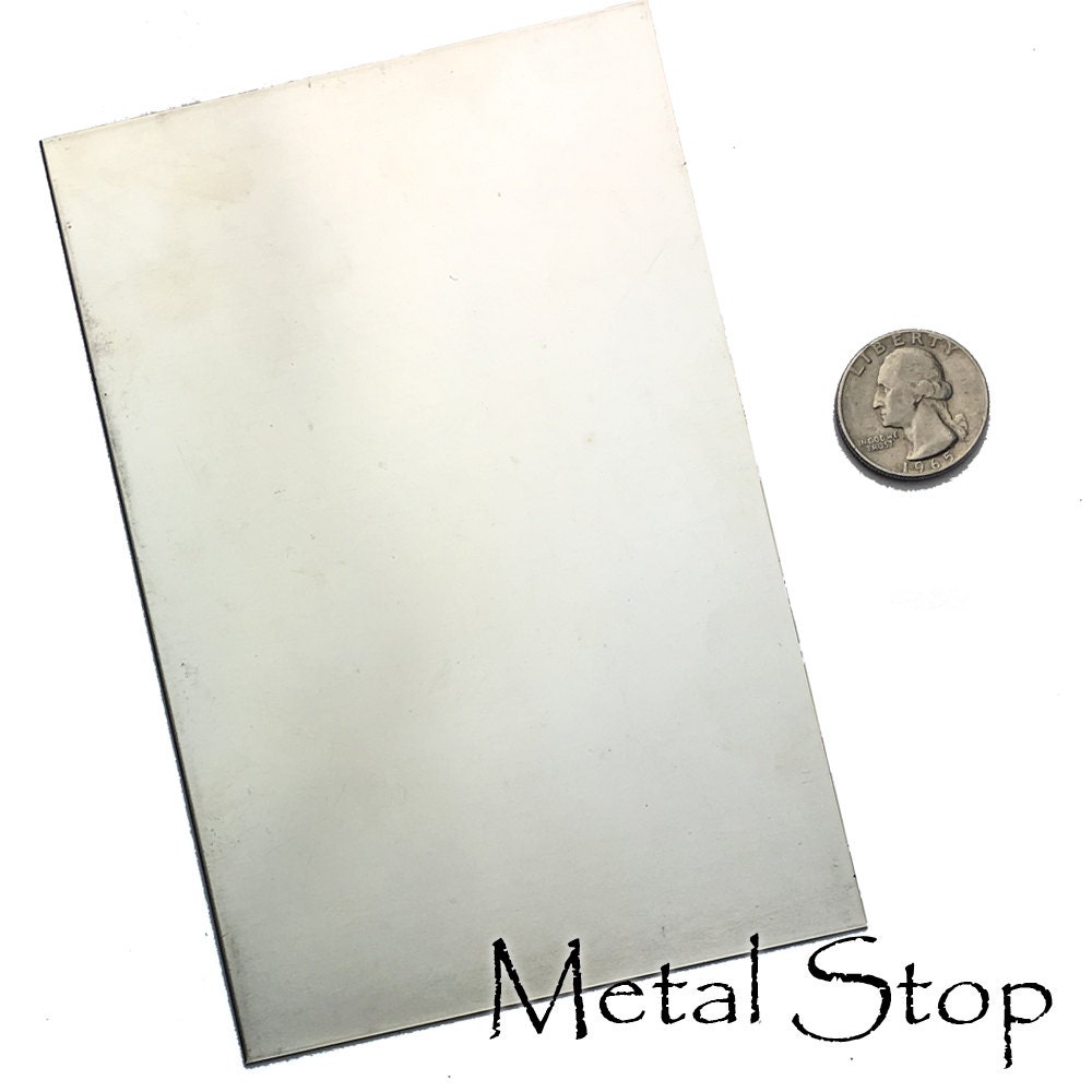 Nickel Silver Sheet 24 Etsy