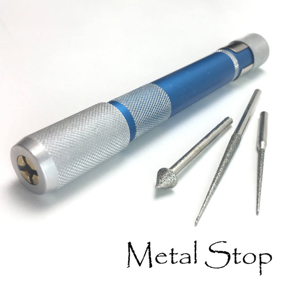 Deluxe Diamond Bead Reamer Set With 3 Diamond Tip Reamers and Etsy