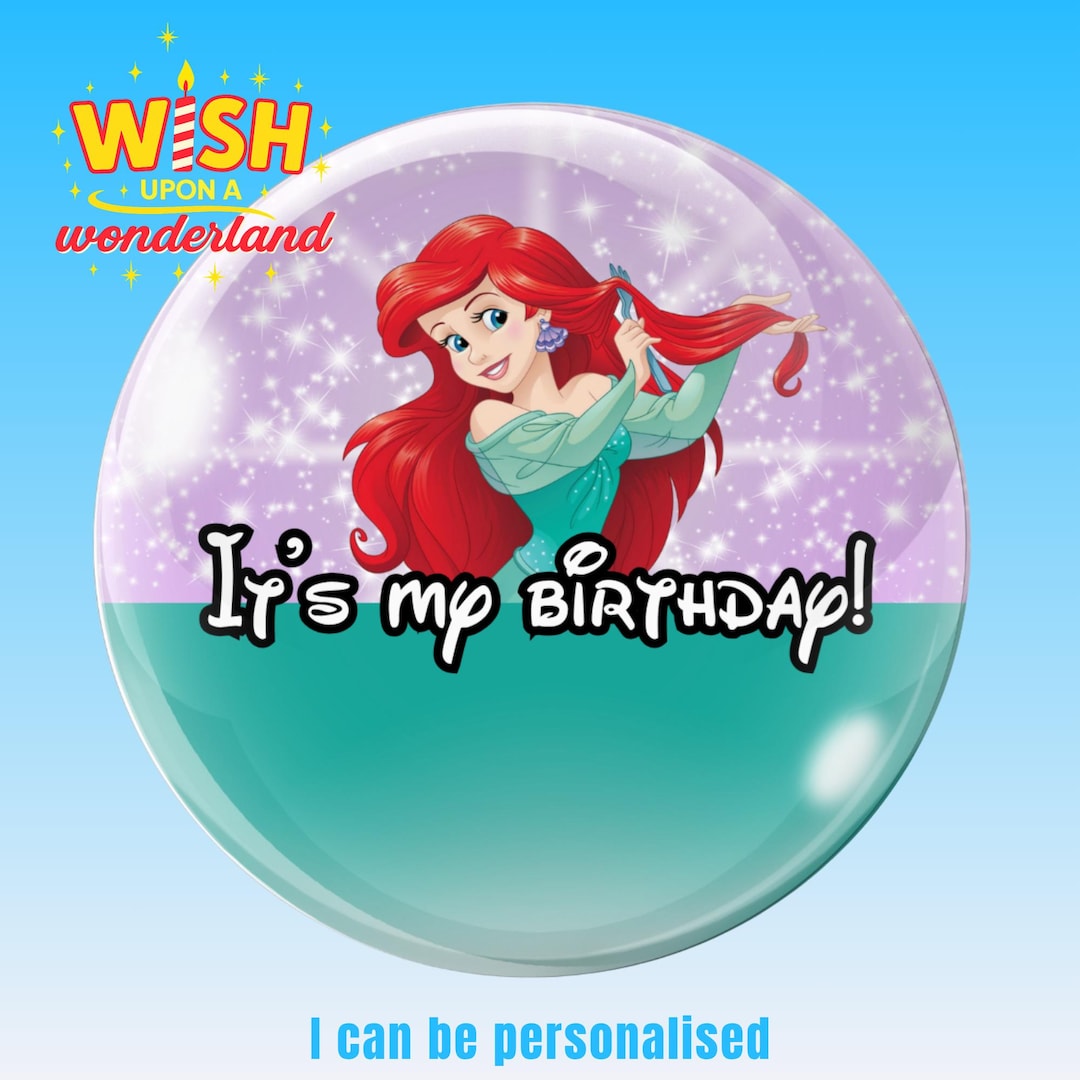 The Little Mermaid - Ariel - It's My Birthday - Disney Inspired ...