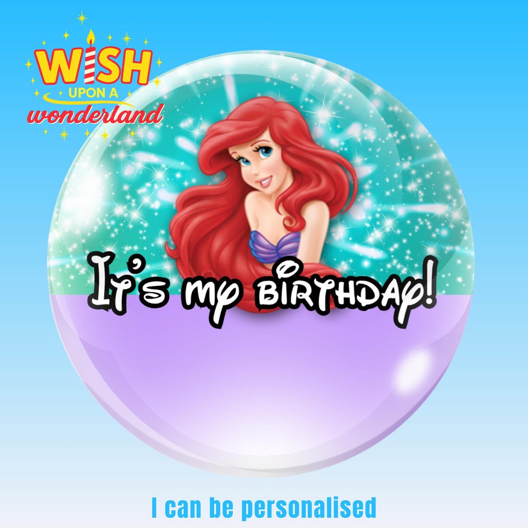 The Little Mermaid - Ariel - It's My Birthday - Disney Inspired ...