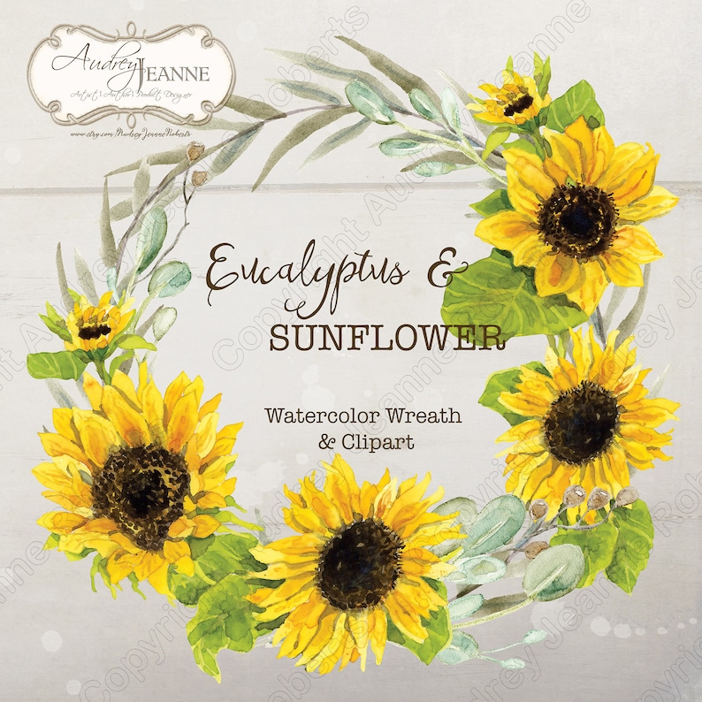 Farmhouse clipart Sunflowers clipart Flowers clipart, Sunflower clipart Rustic clipart Flower clipart
