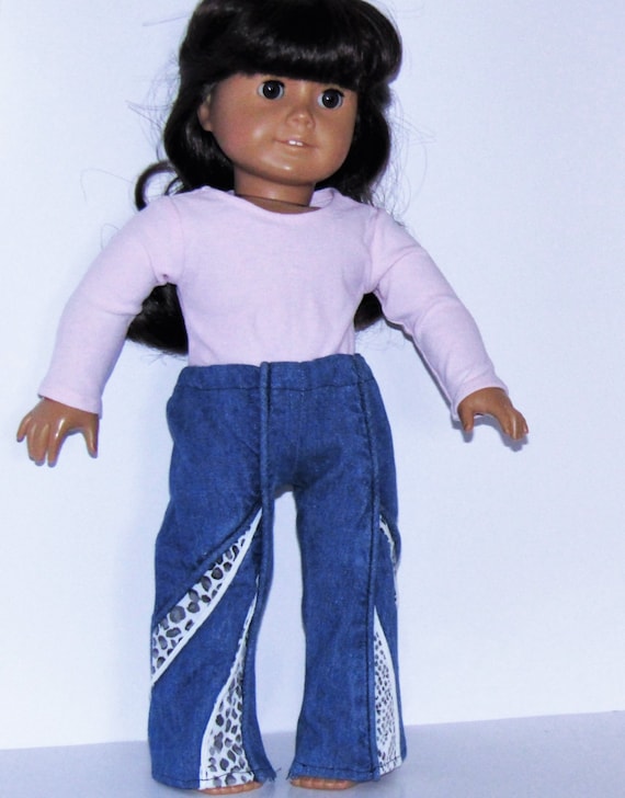 Sky Blue Jeans Fits 18/" American Girl Dolls