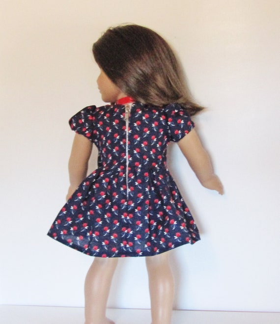 Tea Party Dress Made to Fit Dolls Like Gotz or American Girl Doll