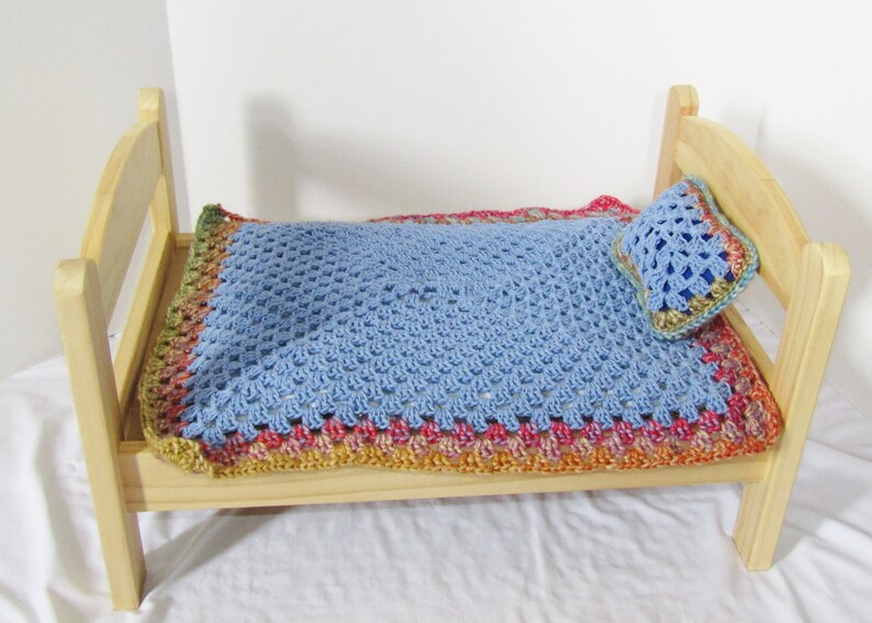 Afghan Blanket Quilt Bedding and Pillow for 18 Inch American Etsy