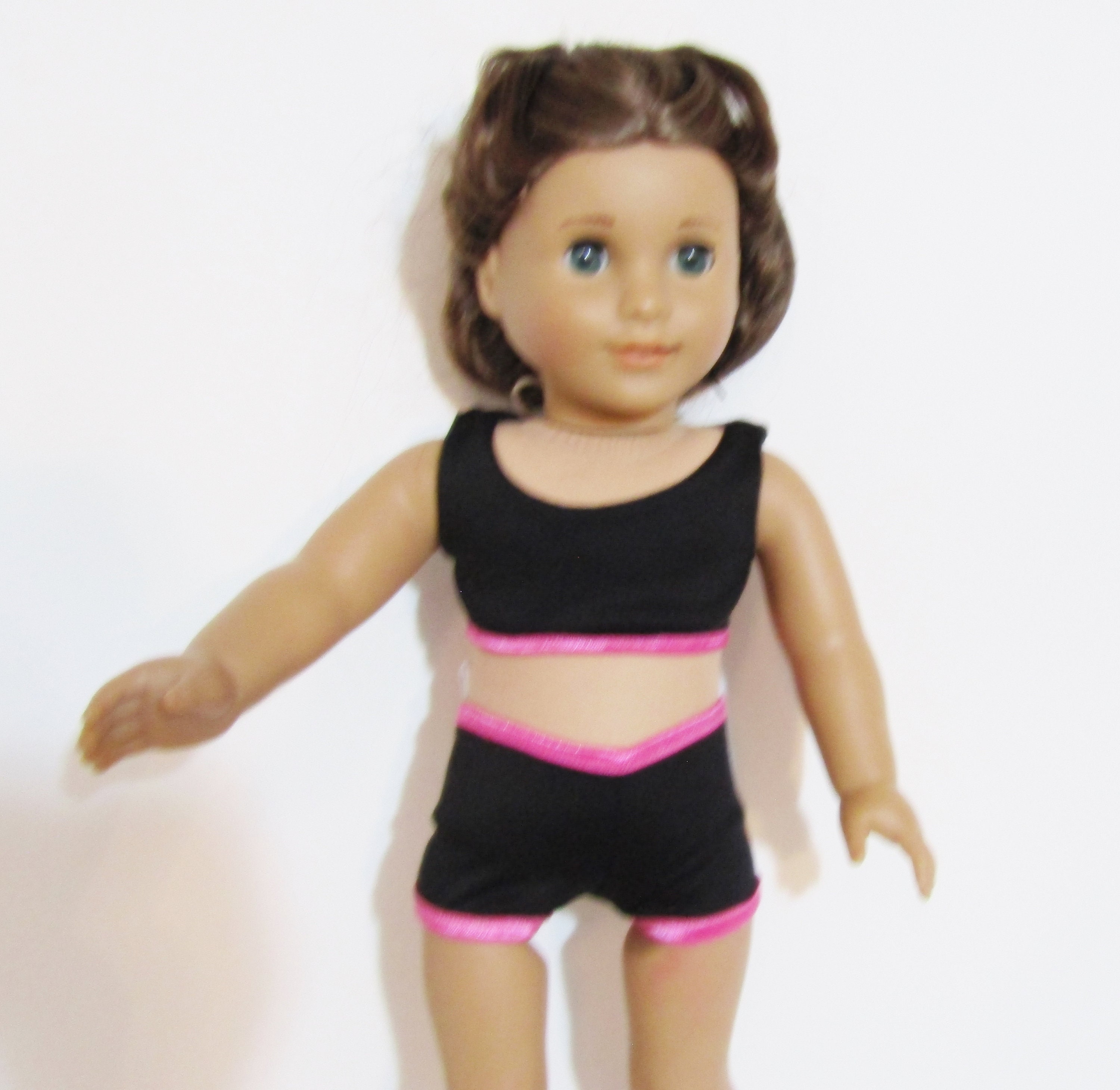 Boy Cut Panties and Sports Bra Made to Fit American Girl Doll 18