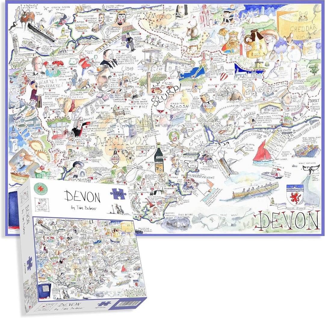 Tim Bulmer History 1000-Piece Jigsaw Puzzle – British Historical Events, 66x50 Cm