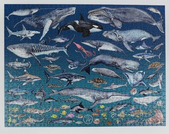 オーシャン 1000ピース ジグソーパズル - レイチェル・ブルックス