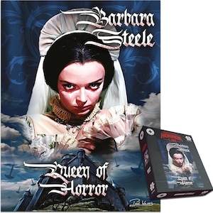 Barbara Steele Horror Collection 1000-Piece Jigsaw Puzzle Classic Italian Horror Featuring the Queen of Horror from The Pit and the Pendulum