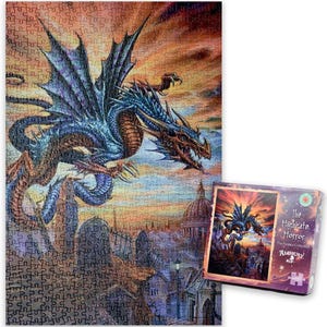 Gothic Fantasy Jigsaw Puzzles For Adults - The Highgate Horror - Mystical 1000 Piece Jigsaw Puzzle - Magical Artwork Puzzle