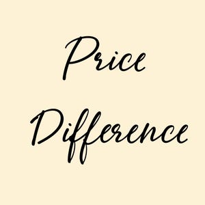 Price Difference