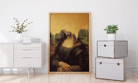 モナリザ オフセット印刷 木製フレーム付き モナリザ オフセット印刷 木製フレーム付き モナリザ 木製フレーム付き