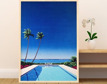 Hiroshi Nagai - Watermelon Pool - Art Print Poster - Etsy