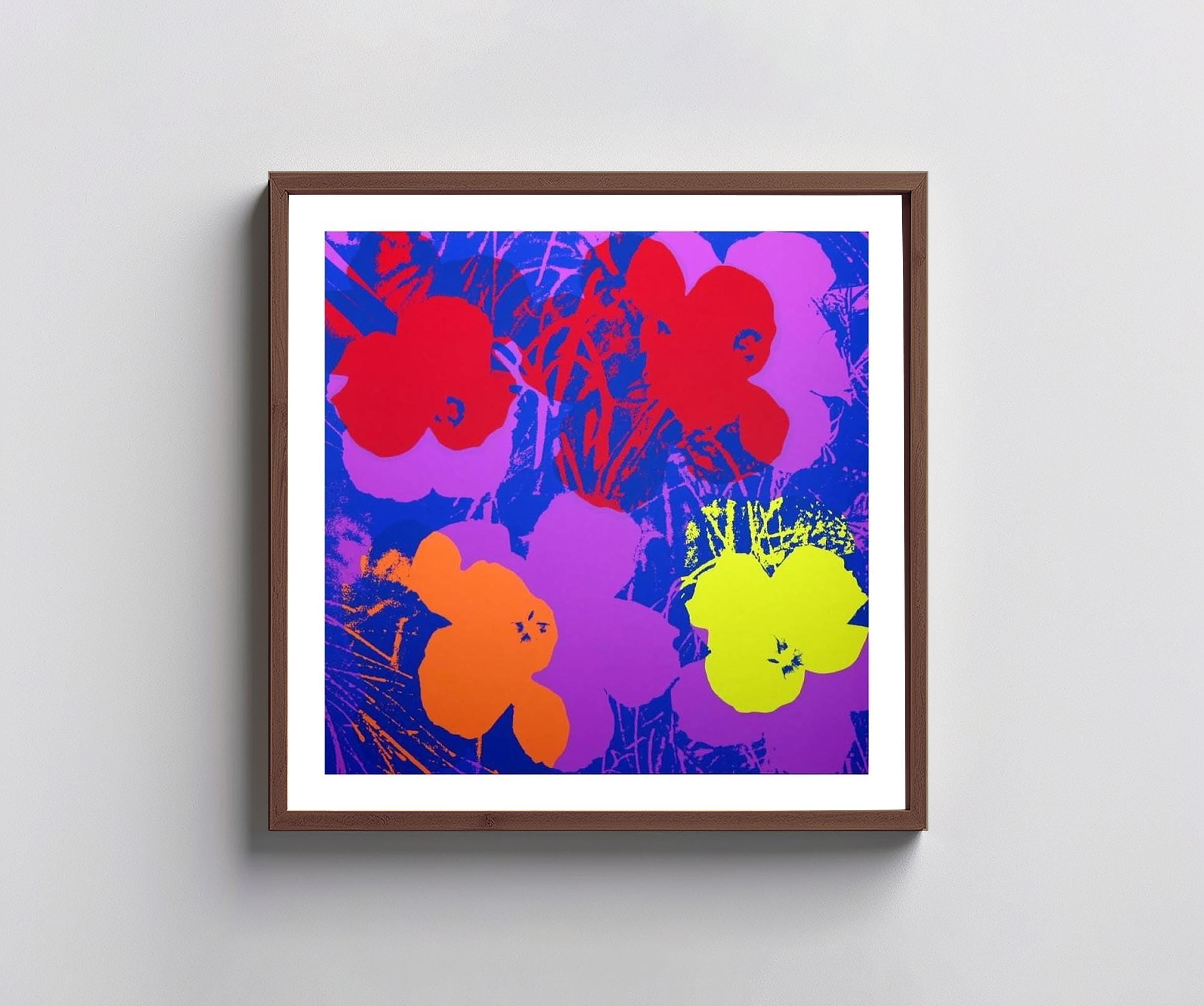 Andy warhol flowers - Etsy 日本