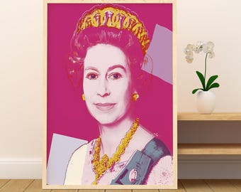 Andy Warhol, Queen Elizabeth II, Nº337, Official Limited Edition