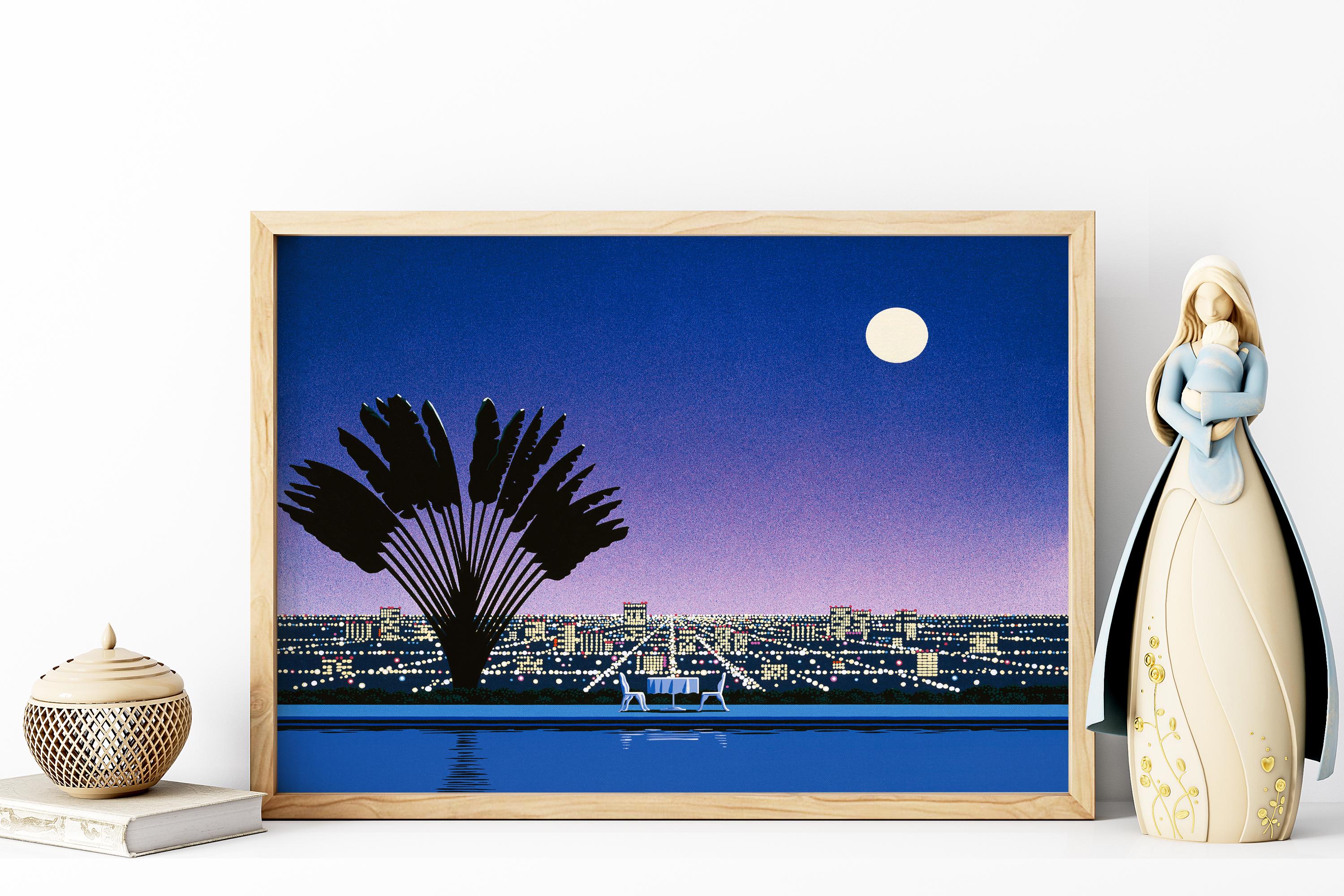 Onra - Nobody Has to Know by Hiroshi Nagai, Wooden Framed Art