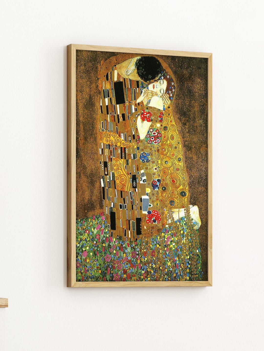 Gustav Klimt Art Print - the Kiss Art Print, Gustav Klimt Canvas Art ...