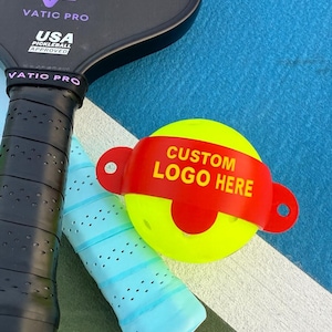 Custom Designed Pickleball Ball Marker Stencil – Reusable Pickleball Stamp – Personalized Pickleball Gift – Special Request, Logo, Shape