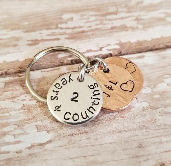2 Years and Counting 2nd Anniversary Gift for Him or Her 2017 Wedding or Remission 2 Years and Counting 2nd Anniversary Gift for Him or Her 2017 Wedding or Remission
